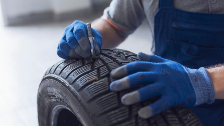 réparation pneu